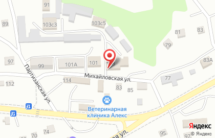 Участковая избирательная комиссия №1919 на Михайловской улице на карте