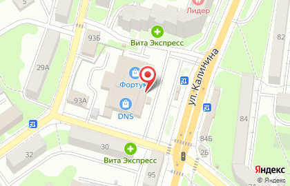 Супермаркет цифровой и бытовой техники DNS в Первомайском районе на карте