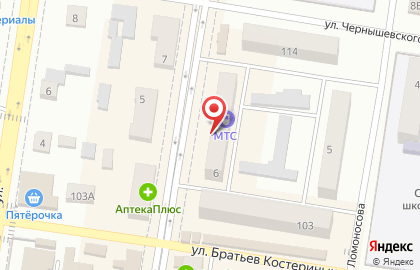Супермаркет МегаФон на Московской улице на карте