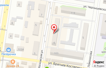 Салон связи МТС на Московской улице, 6 на карте