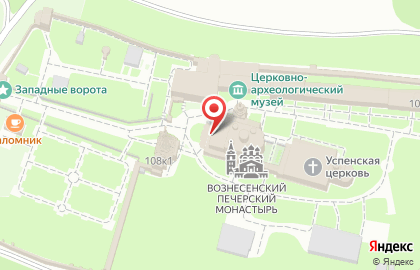 Вознесенский собор на улице Приволжской слободы на карте