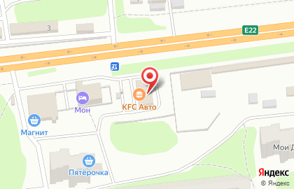 Ресторан быстрого питания KFC на Нижегородской улице на карте