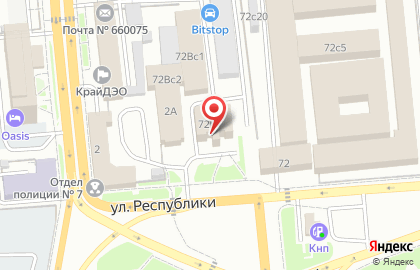 Академия Мастеров в Железнодорожном районе на карте