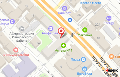 Компания Натяжные потолки ЭВИТА на проспекте Ленина, 11 на карте