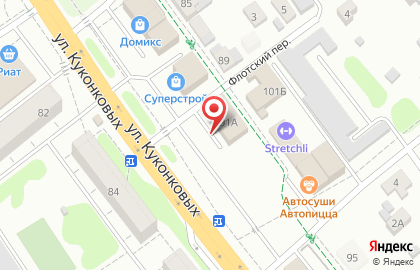 Автокомплекс Автопост в Иваново на карте