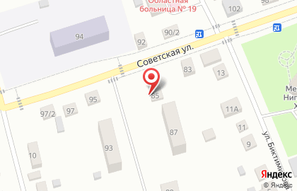 Центр страхования на Советской улице на карте