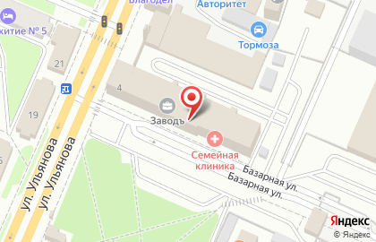 Центр технического света на улице Ульянова на карте