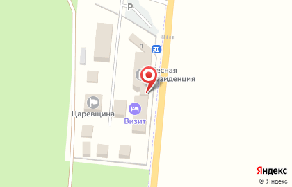 Загородный гостиничный комплекс Визит на карте