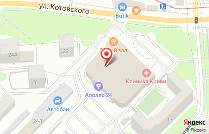 ООО Мебель Корона на улице Пермитина на карте