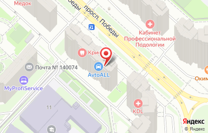 Магазин автозапчастей Avtoall.ru на карте
