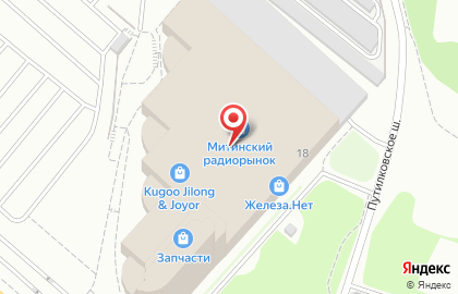 Магазин радиотоваров Radio-guru.ru на карте