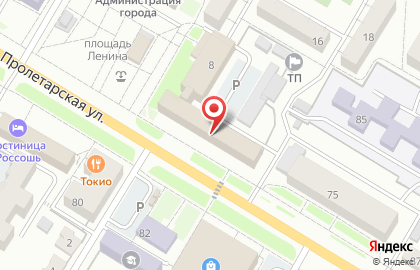 Ростелеком для дома на площади Ленина на карте