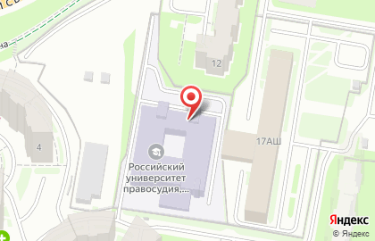 ПФ РГУП - юридический университет в Нижнем Новгороде на карте