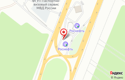 АЗС Роснефть на улице Маршала Рокоссовского на карте