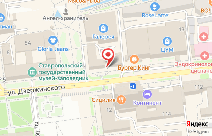Булочная-кондитерская Хмельницкие Булочные на улице Дзержинского на карте