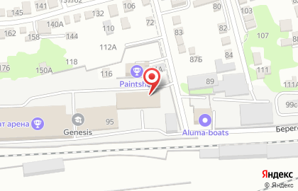Фитнес-клуб АРБАТ- ФИТНЕС на Береговой улице на карте