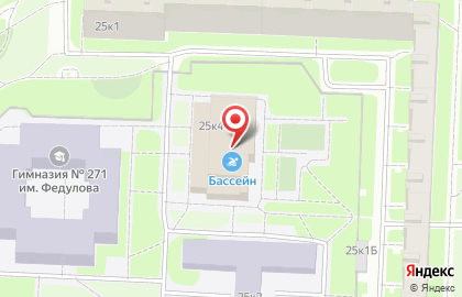 Спортивный клуб синхронного плавания ФЛАМИНГО на карте