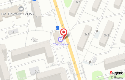 Банкомат СберБанк в Москве на карте