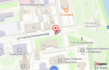 Комитет государственного заказа, Администрация Тамбовской области на карте