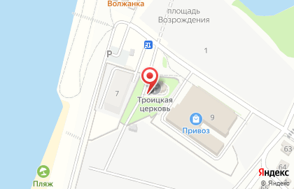 Свято-Троицкий храм на карте