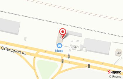 МАЯК на Обводном шоссе на карте