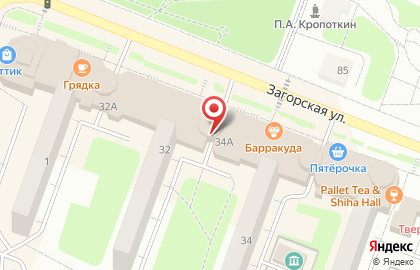 Микрокредитная компания Центрофинанс на Загорской улице на карте