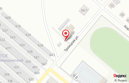 Автостоянка в Челябинске на карте