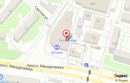 Киоск по продаже яиц Иртышское на проспекте Менделеева на карте