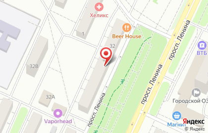 Агентство праздников Винни Пух на проспекте Ленина на карте