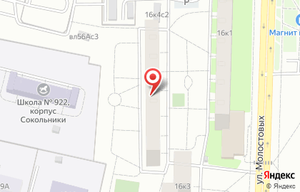 Жаворонок, ЖСК на карте