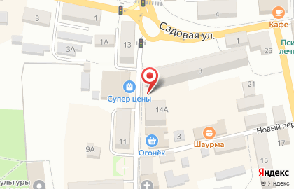 Мастерская на улице Тельмана на карте