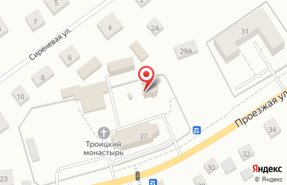 Часовня Александра Невского на Проезжей улице на карте