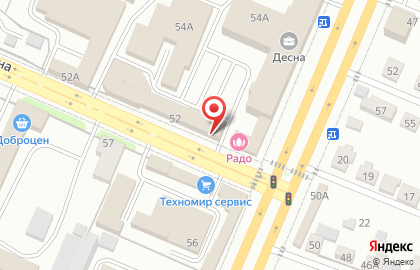 Магазин сантехники в Брянске на карте