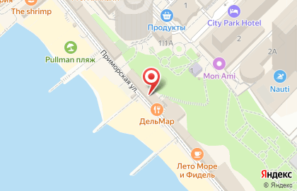 Кафе Бриз в Центральном районе на карте