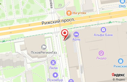 Коллегия адвокатов на улице Киселёва на карте