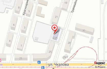 Детский сад №68 в Орджоникидзевском районе на карте