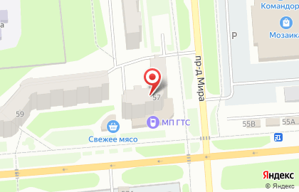 Городская телефонная сеть, МП на Ленинградском проспекте на карте