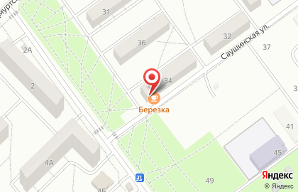 Парикмахерская Каприз в Красноармейском районе на карте