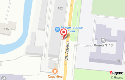 Кофейня Сластена на карте