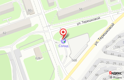 ЛУКОЙЛ-Центрнефтепродукт на улице Терешковой на карте