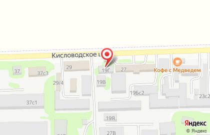 Торговая фирма Альтернатива на Кисловодском шоссе на карте