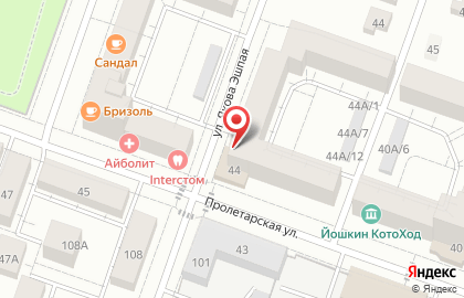 Частное охранное предприятие Охрана на Пролетарской улице на карте
