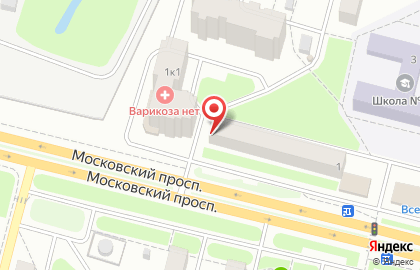 Салон красоты Динара на Московском проспекте на карте