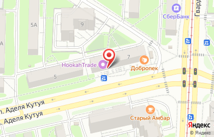 Зоомагазин Petshop.ru на улице Аделя Кутуя на карте