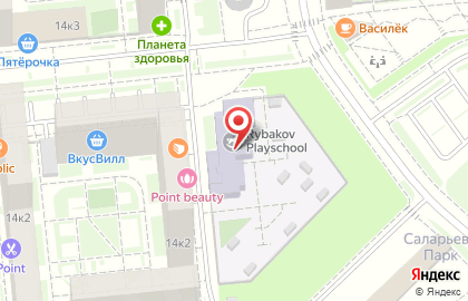 Детский сад Rybakov Playschool на карте