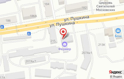 Магазин запчастей для иномарок Железяка на улице Пушкина на карте