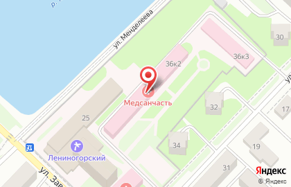 Медико-санитарная часть Лениногорской центральной районной больницы на карте