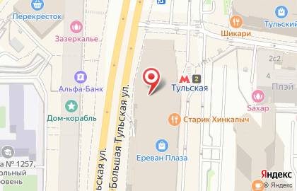 Кафе китайской и вьетнамской кухни в Даниловском районе на карте