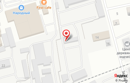 Торговая компания СтройБат в Заводском переулке в Артёме на карте