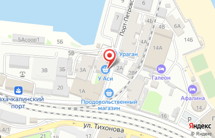 Гастроном У Аси на карте